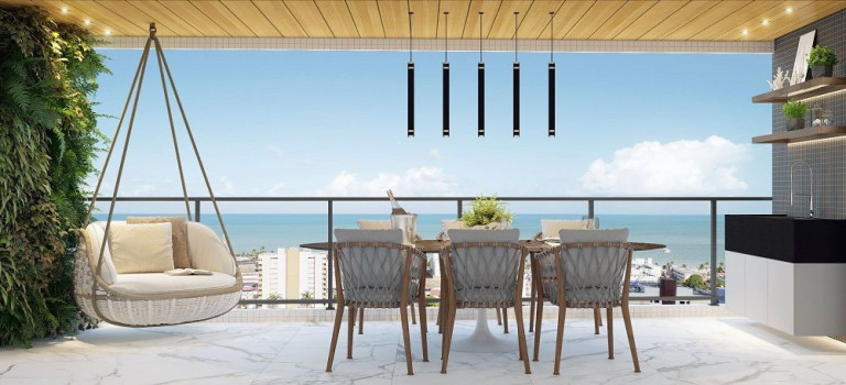 Imagem Apartamento com 3 Quartos à Venda, 76 m² em Tambaú - João Pessoa