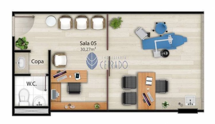 Imagem Sala Comercial à Venda, 30 m² em Setor Central - Anápolis