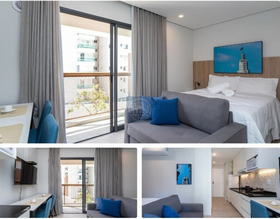 Imóvel com 1 Quarto para Alugar, 30 m² em Consolação - São Paulo