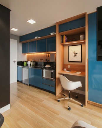 Imagem Apartamento com 1 Quarto à Venda, 36 m² em Bacacheri - Curitiba