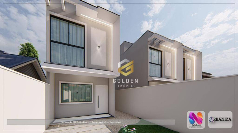 Imagem Sobrado com 2 Quartos à Venda, 64 m² em Loteamento Costa Esmeralda - Tijucas Imagem Sobrado com 2 Quartos à Venda, 64 m² em Loteamento Costa Esmeralda - Tijucas