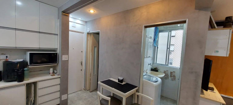 Imagem Apartamento com 1 Quarto à Venda, 48 m² em Gonzaga - Santos Imagem Apartamento com 1 Quarto à Venda, 48 m² em Gonzaga - Santos