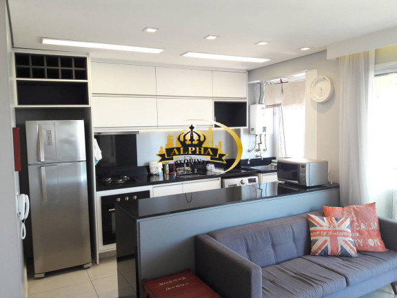 Imagem Apartamento com 1 Quarto à Venda, 50 m² em Alphaville - Barueri