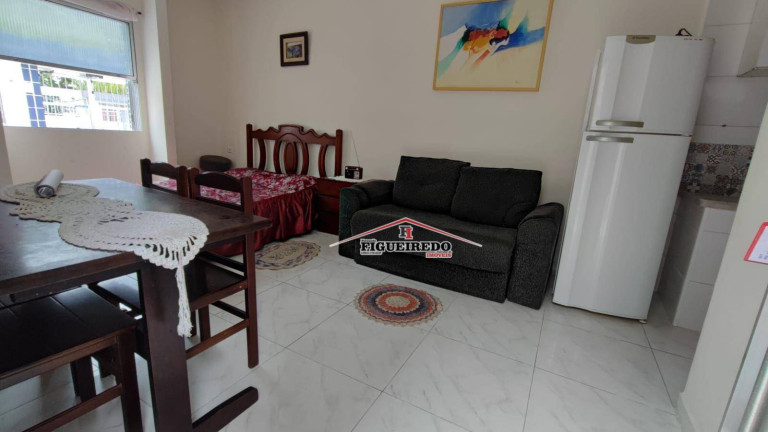 Imagem Kitnet com 1 Quarto para Alugar, 23 m² em Canto Do Forte - Praia Grande