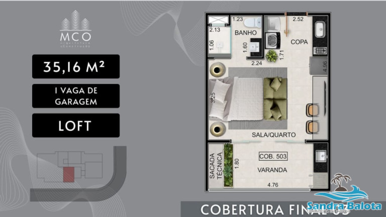 Imagem Apartamento com 1 Quarto à Venda, 35 m² em Silop - Ubatuba Imagem Apartamento com 1 Quarto à Venda, 35 m² em Silop - Ubatuba