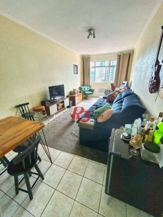 Apartamento com 1 Quarto para Alugar, 60 m² em Pompéia - Santos