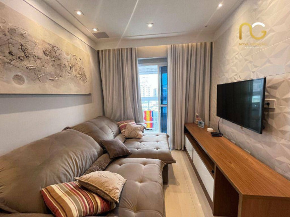 Apartamento com 2 Quartos à Venda, 80 m² em Boqueirão - Praia Grande