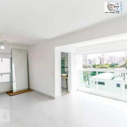 Imagem Imóvel com 1 Quarto para Alugar, 35 m² em Santo Amaro - São Paulo