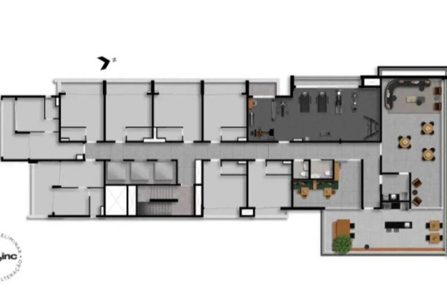 Foto do imóvel Apartamento com 1 Quarto à Venda, 36 m² em Consolação - São Paulo