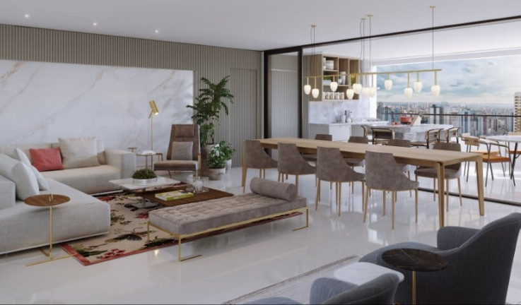 Imagem Apartamento com 4 Quartos à Venda, 221 m² em Setor Oeste - Goiânia