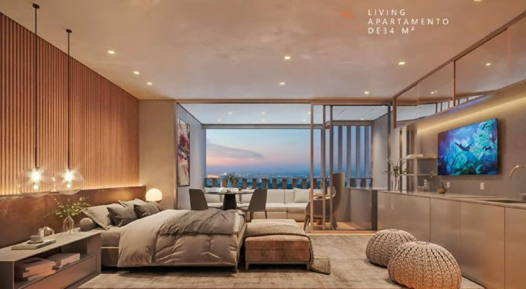 Imagem Imóvel com 1 Quarto à Venda, 34 m² em Itaim Bibi - São Paulo