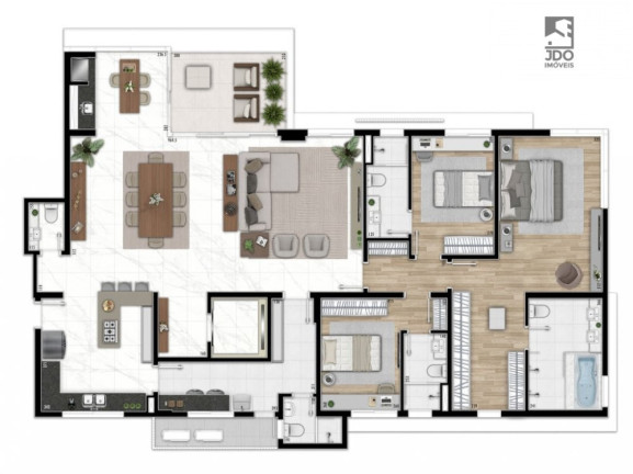 Imagem Cobertura com 3 Quartos à Venda, 201 m² em Alto Da Glória - Curitiba