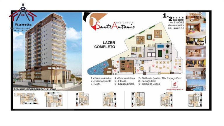 Imagem Apartamento com 2 Quartos à Venda, 76 m² em Caicara - Praia Grande