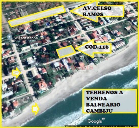 Imagem Terreno à Venda, 360 m² em Cambiju - Itapoá Imagem Terreno à Venda, 360 m² em Cambiju - Itapoá