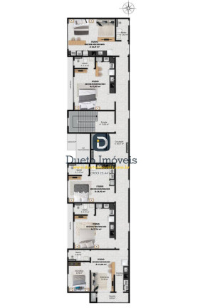 Imagem Apartamento com 1 Quarto à Venda, 32 m² em Camobi - Santa Maria Imagem Apartamento com 1 Quarto à Venda, 32 m² em Camobi - Santa Maria