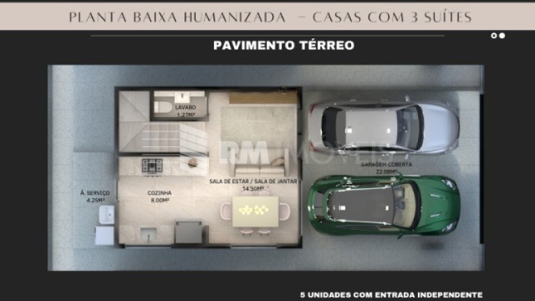 Casa com 3 Quartos à Venda, 105 m² em Ipitanga - Lauro De Freitas