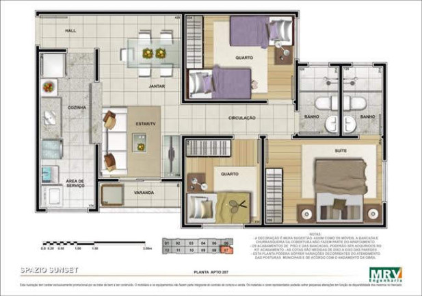 Imagem Apartamento com 3 Quartos à Venda, 63 m² em Jardim Vera Cruz - Sorocaba Imagem Apartamento com 3 Quartos à Venda, 63 m² em Jardim Vera Cruz - Sorocaba