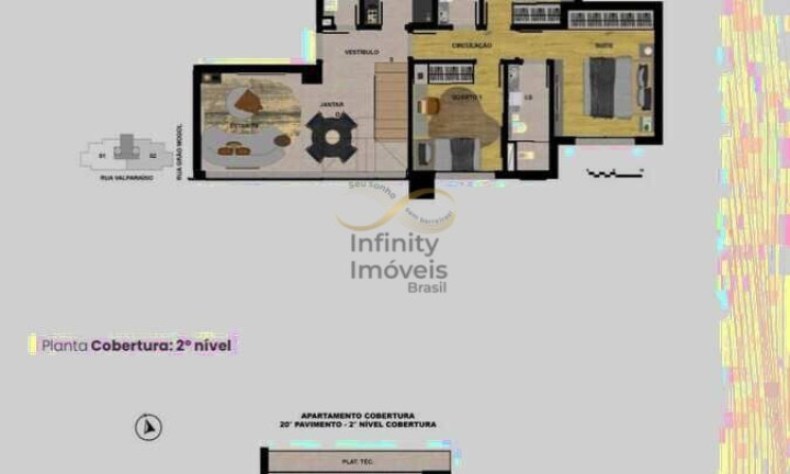 Imagem Cobertura com 3 Quartos à Venda, 187 m² em Carmo - Belo Horizonte