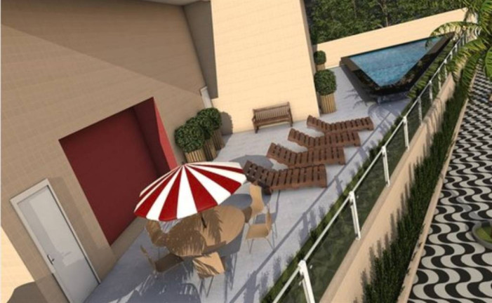Imagem Apartamento com 1 Quarto à Venda, 59 m² em Caiçara - Praia Grande