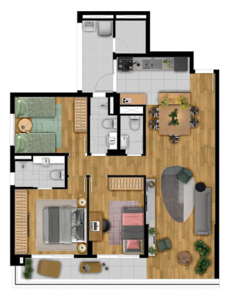 Imagem Apartamento com 3 Quartos à Venda, 130 m² em Pinheiros - São Paulo Imagem Apartamento com 3 Quartos à Venda, 130 m² em Pinheiros - São Paulo