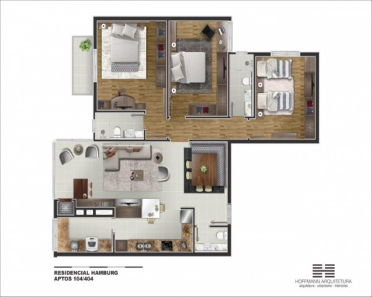 Imagem Imóvel com 2 Quartos à Venda, 192 m² em Pousada Da Neve - Nova Petrópolis