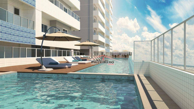 Apartamento com 2 Quartos à Venda, 80 m² em Ocian - Praia Grande
