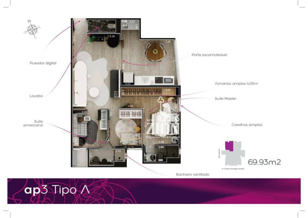 Imagem Apartamento com 3 Quartos à Venda, 66 m² em Jardim São Paulo - São Paulo Imagem Apartamento com 3 Quartos à Venda, 66 m² em Jardim São Paulo - São Paulo