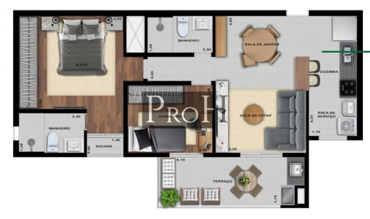 Imagem Apartamento com 2 Quartos à Venda, 69 m² em Parque Das Nações - Santo André Imagem Apartamento com 2 Quartos à Venda, 69 m² em Parque Das Nações - Santo André