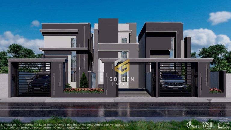 Imagem Casa com 1 Quarto à Venda, 68 m² em Joaia Loteamento Flora E Flora - Tijucas