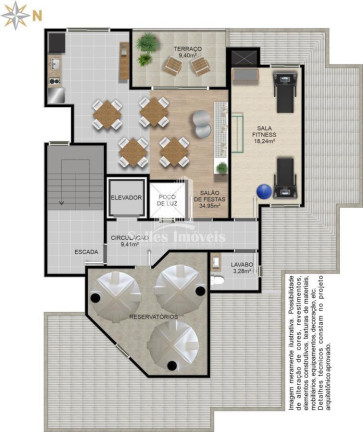 Imagem Apartamento com 2 Quartos à Venda, 61 m² em Centro - Caxias Do Sul