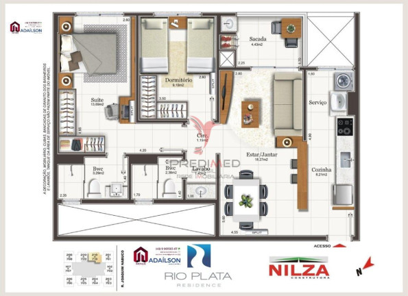 Imagem Apartamento com 3 Quartos à Venda, 8.466 m² em Capoeiras - Florianópolis