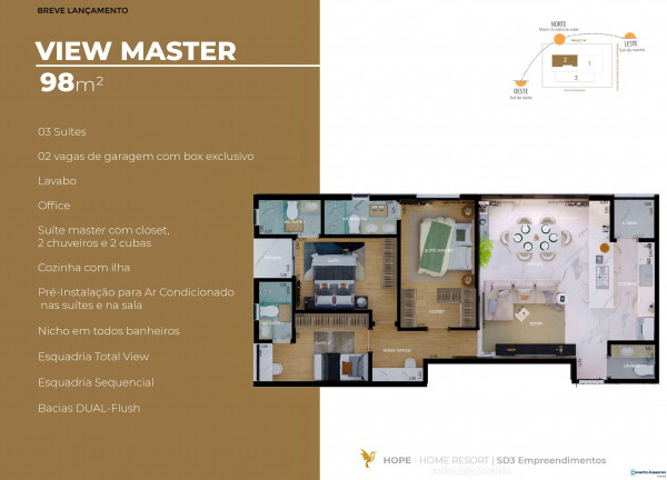 Imagem Imóvel com 3 Quartos à Venda, 98 m² em Residencial Paraíso - Franca Imagem Imóvel com 3 Quartos à Venda, 98 m² em Residencial Paraíso - Franca