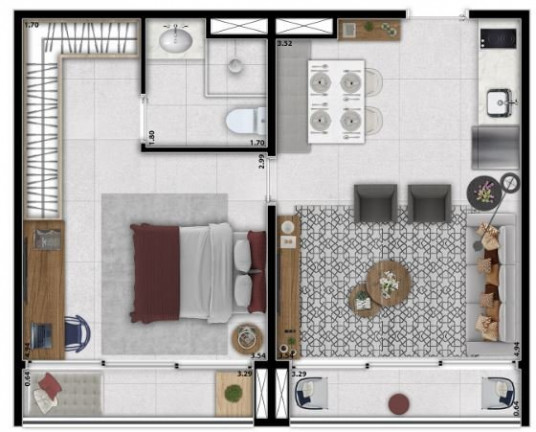 Imagem Apartamento com 1 Quarto à Venda, 29 m² em Vila Mariana - São Paulo