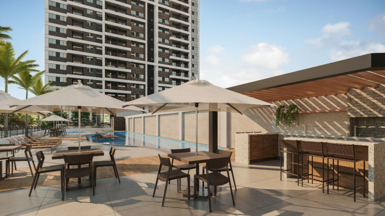 Imagem Apartamento com 2 Quartos à Venda, 53 m² em Presidente Kennedy - Fortaleza