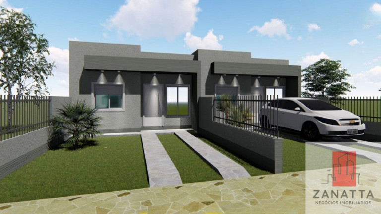 Imagem Casa com 2 Quartos à Venda, 80 m² em Santo Inácio - Esteio