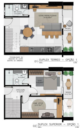 Imagem Apartamento com 1 Quarto à Venda, 37 m²em Aldeota - Fortaleza