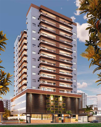 Apartamento com 2 Quartos à Venda, 74 m² em Forte - Praia Grande