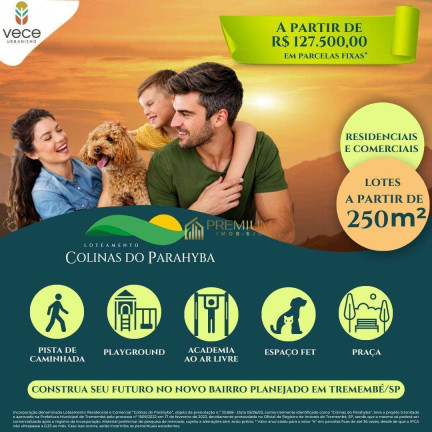 Imagem Terreno à Venda, 250 m² em Parque Vera Cruz - Tremembé Imagem Terreno à Venda, 250 m² em Parque Vera Cruz - Tremembé