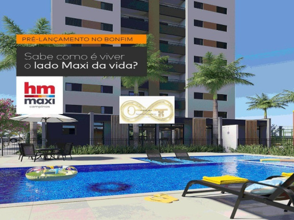 Imagem Imóvel com 3 Quartos à Venda, 64 m² em Bonfim - Campinas