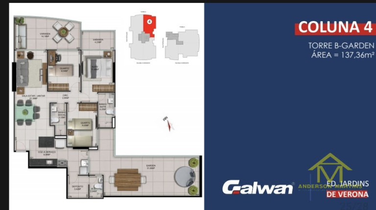 Imagem Apartamento com 3 Quartos à Venda, 105 m² em Itapuã - Vila Velha Imagem Apartamento com 3 Quartos à Venda, 105 m² em Itapuã - Vila Velha