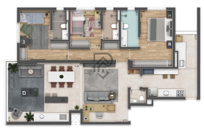 Imagem Apartamento com 3 Quartos à Venda, 132 m² em Vila Romana - São Paulo