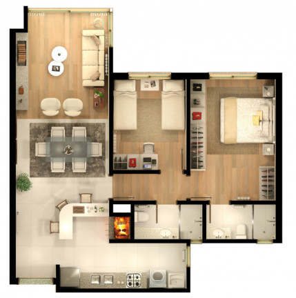 Imagem Apartamento com 3 Quartos à Venda, 135 m² em Centro - Gramado Imagem Apartamento com 3 Quartos à Venda, 135 m² em Centro - Gramado