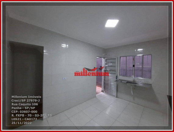 Imagem Casa com 1 Quarto para Alugar, 40 m² em Vila São Geraldo - São Paulo
