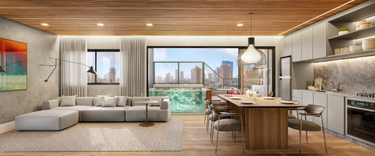 Imagem Apartamento com 3 Quartos à Venda, 109 m² em Setor Bueno - Goiânia