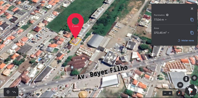 Terreno à Venda, 360 m² em Centro - Tijucas