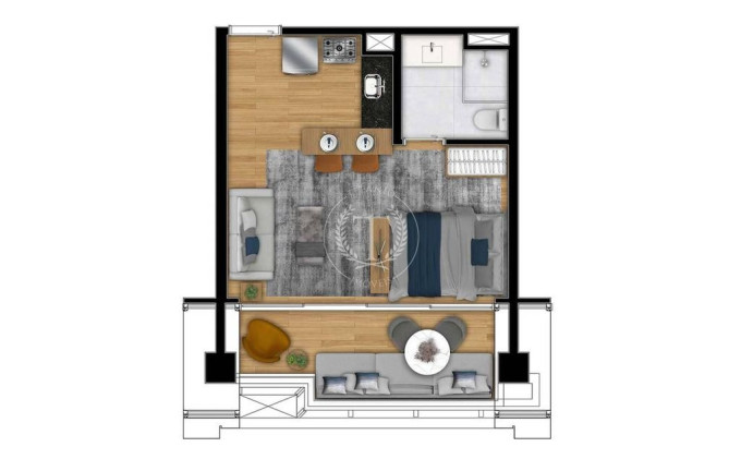 Imagem Apartamento com 1 Quarto à Venda, 34 m² em Itaim Bibi - São Paulo