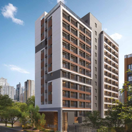 Imóvel com 1 Quarto à Venda, 22 m² em Brooklin Novo - São Paulo
