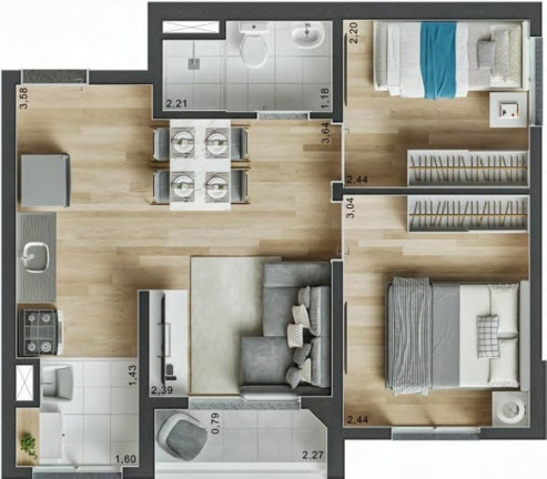 Imagem Apartamento com 1 Quarto à Venda, 29 m² em Brás - São Paulo Imagem Apartamento com 1 Quarto à Venda, 29 m² em Brás - São Paulo