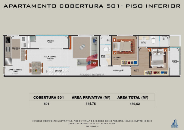 Imagem Apartamento com 3 Quartos à Venda, 131 m² em Centro - Pinhais Imagem Apartamento com 3 Quartos à Venda, 131 m² em Centro - Pinhais