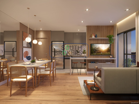 Imagem Apartamento com 3 Quartos à Venda, 52 m² em Hauer - Curitiba